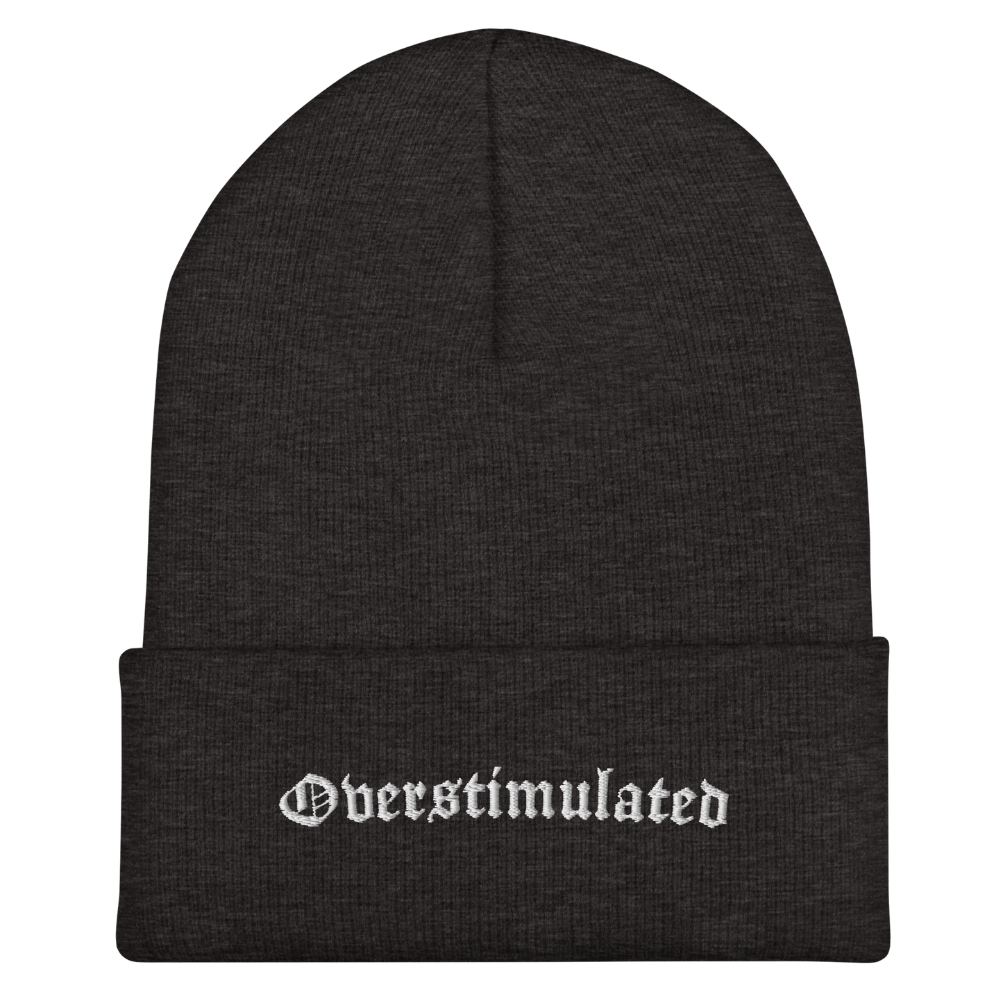 Overstimulated Cuffed Beanie Goth Cloth Co.