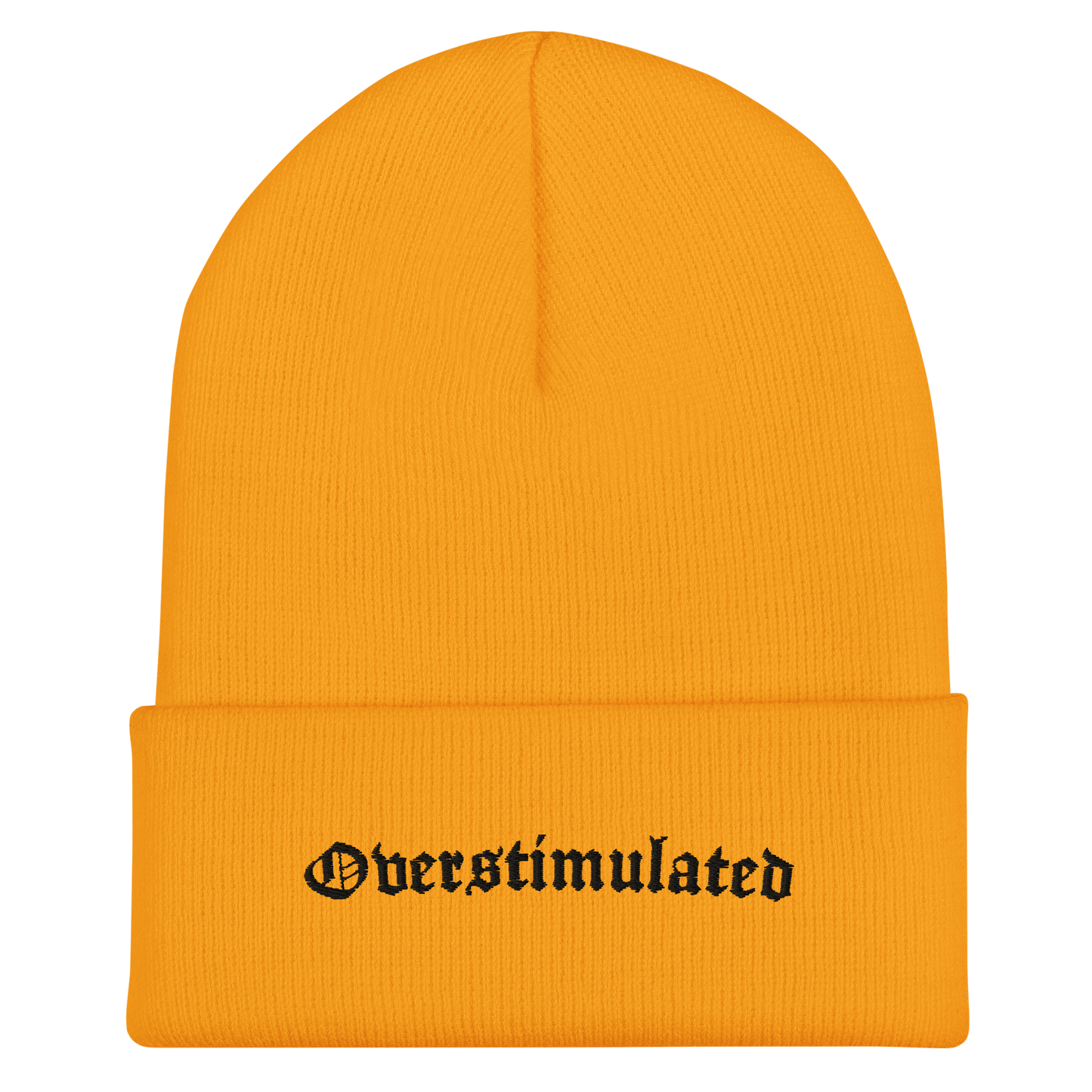 Overstimulated Cuffed Beanie Goth Cloth Co.