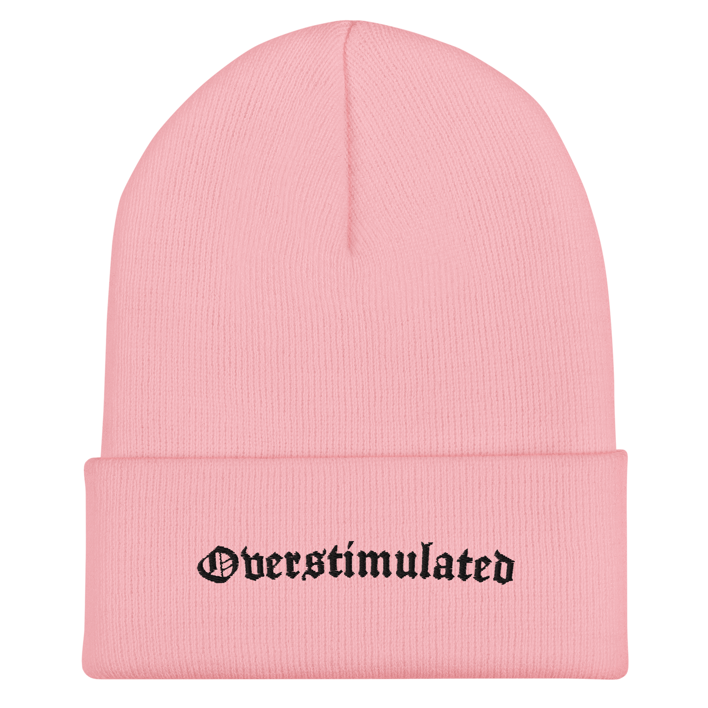 Overstimulated Cuffed Beanie Goth Cloth Co.