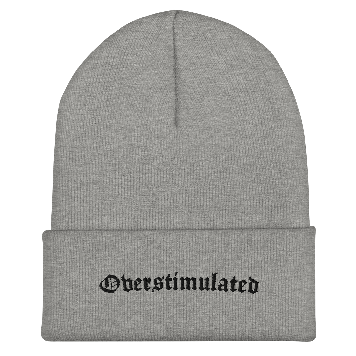 Overstimulated Cuffed Beanie Goth Cloth Co.