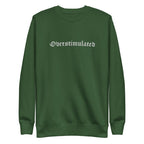 Overstimulated Embroidered Sweatshirt Goth Cloth Co.