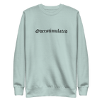 Overstimulated Embroidered Sweatshirt Goth Cloth Co.