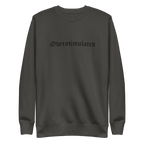 Overstimulated Embroidered Sweatshirt Goth Cloth Co.