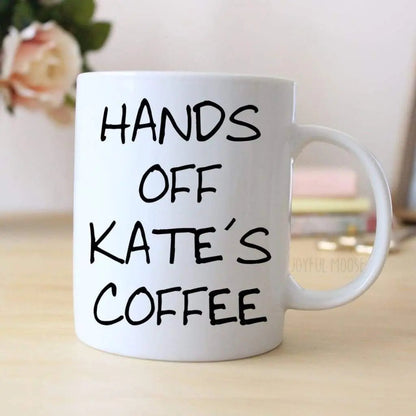 Personalized Coffee Mug - Personalized Coffee Mug Gift for Her - Personalized Funny Coffee Mug Joyful Moose