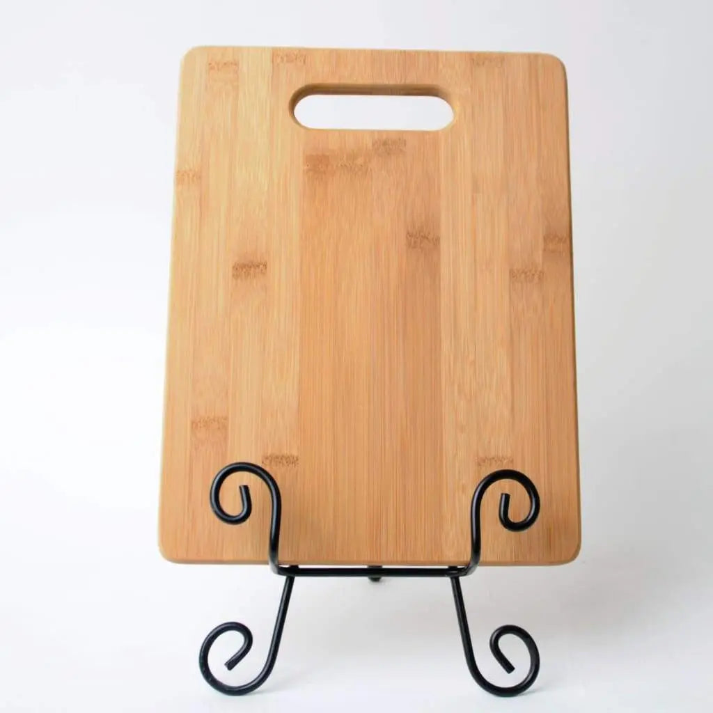 Personalized Kitchen Cutting Board - Personalized Gift Idea - Bamboo Cutting Board Joyful Moose