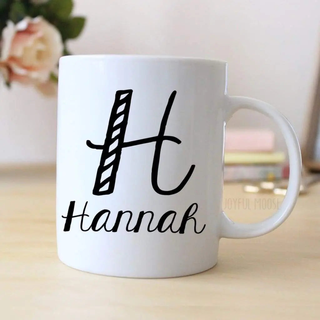 Personalized Mug - Personalized Coffee Mug Gift Joyful Moose