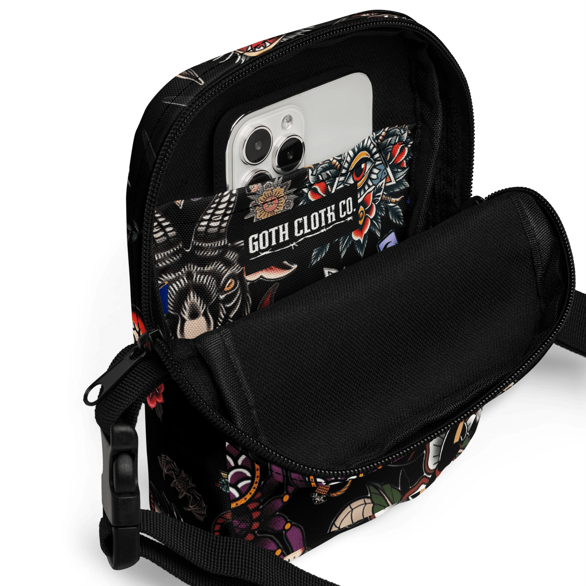 Phantom Flash Crossbody Bag Goth Cloth Co.