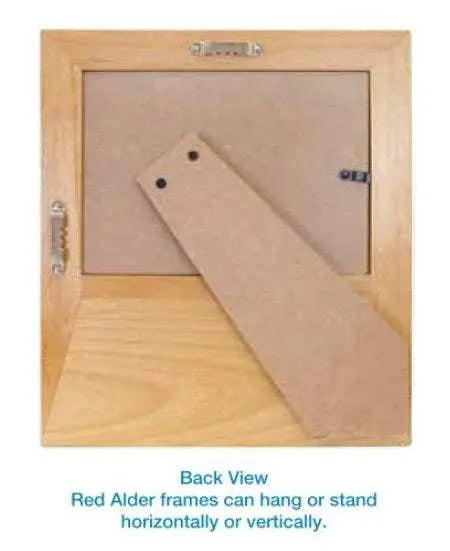 Photo frame Gift for Mom - Family Quote Wood Picture Frame Mother's Day Gift Joyful Moose