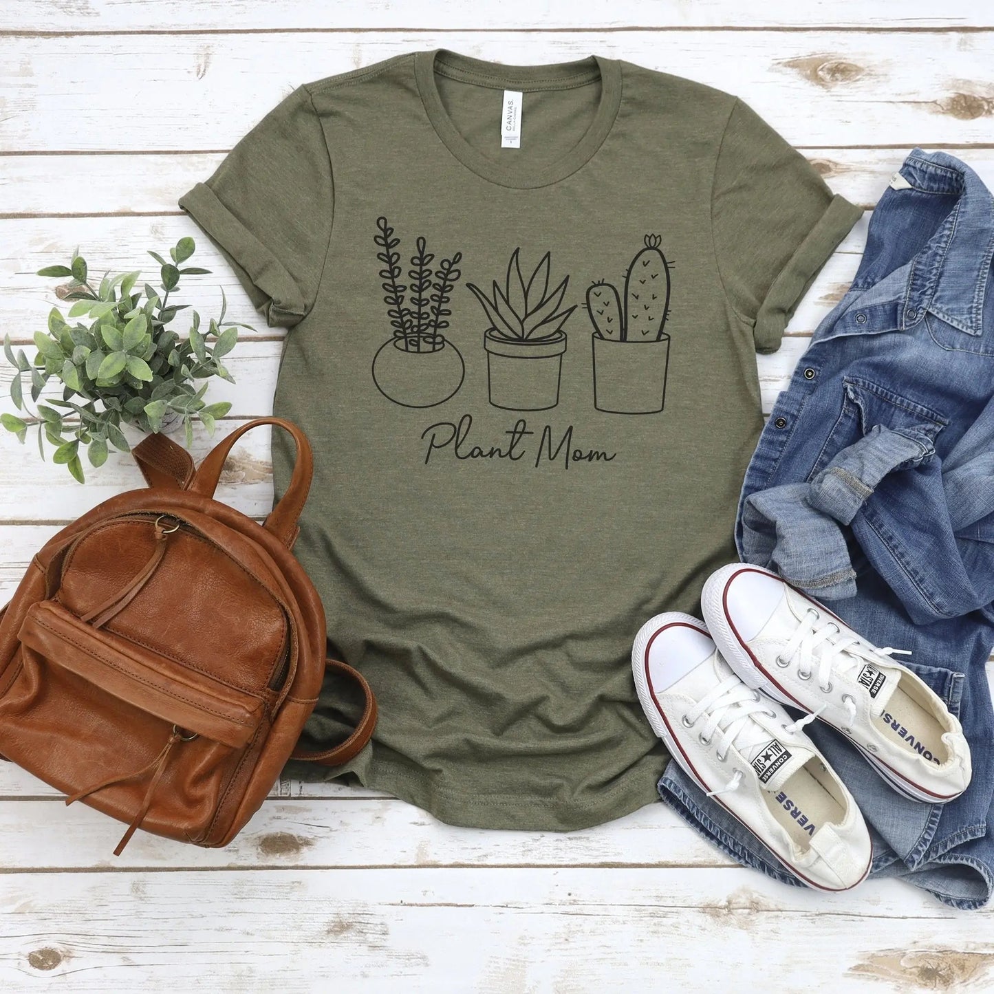 Plant Mom Tshirt, Plant Lady shirt, plant shirt, house plant lover, birthday gift for her, plant lover shirt, plant t-shirt Joyful Moose