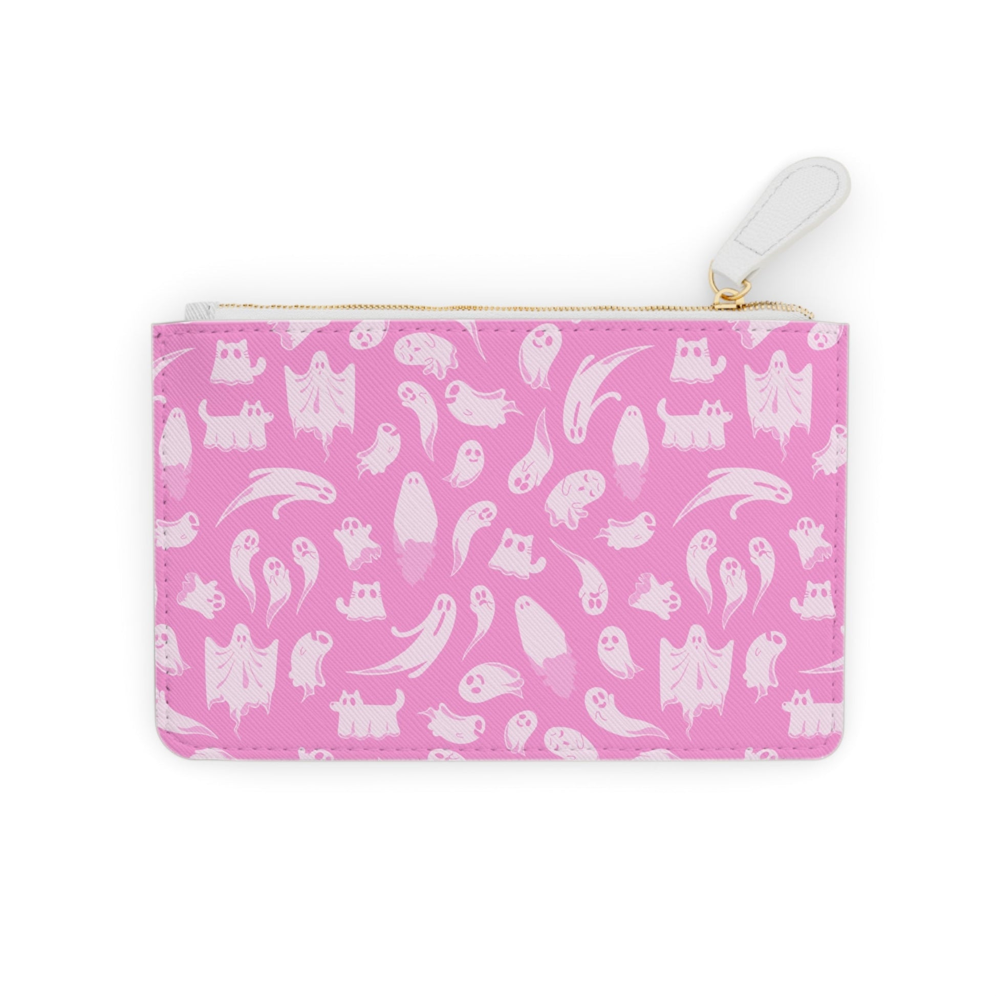 Pretty in Pink Ghost Mini Clutch Bag Goth Cloth Co.