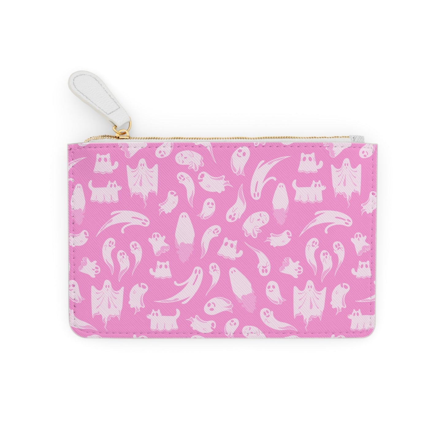 Pretty in Pink Ghost Mini Clutch Bag Goth Cloth Co.