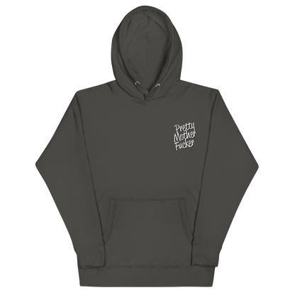 Pretty Mother Fucker Embroidered Hoodie Goth Cloth Co.