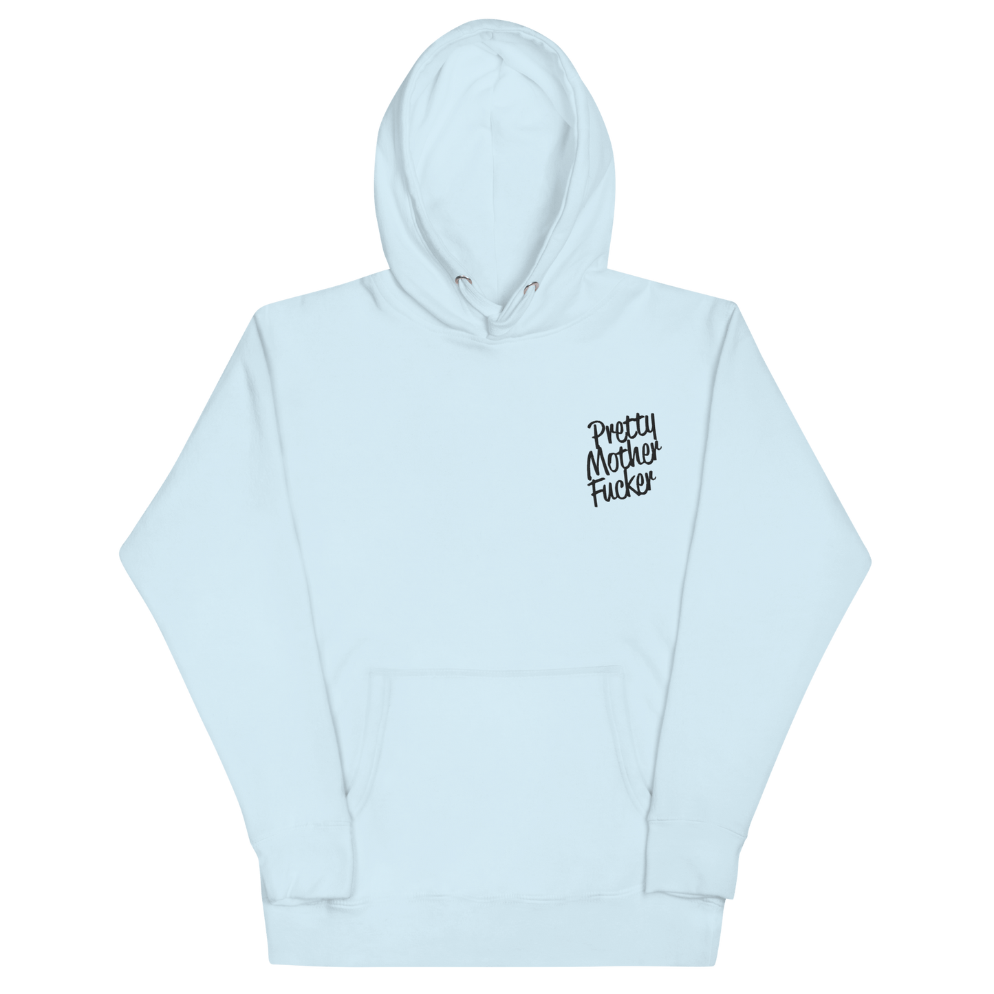 Pretty Mother Fucker Embroidered Hoodie Goth Cloth Co.