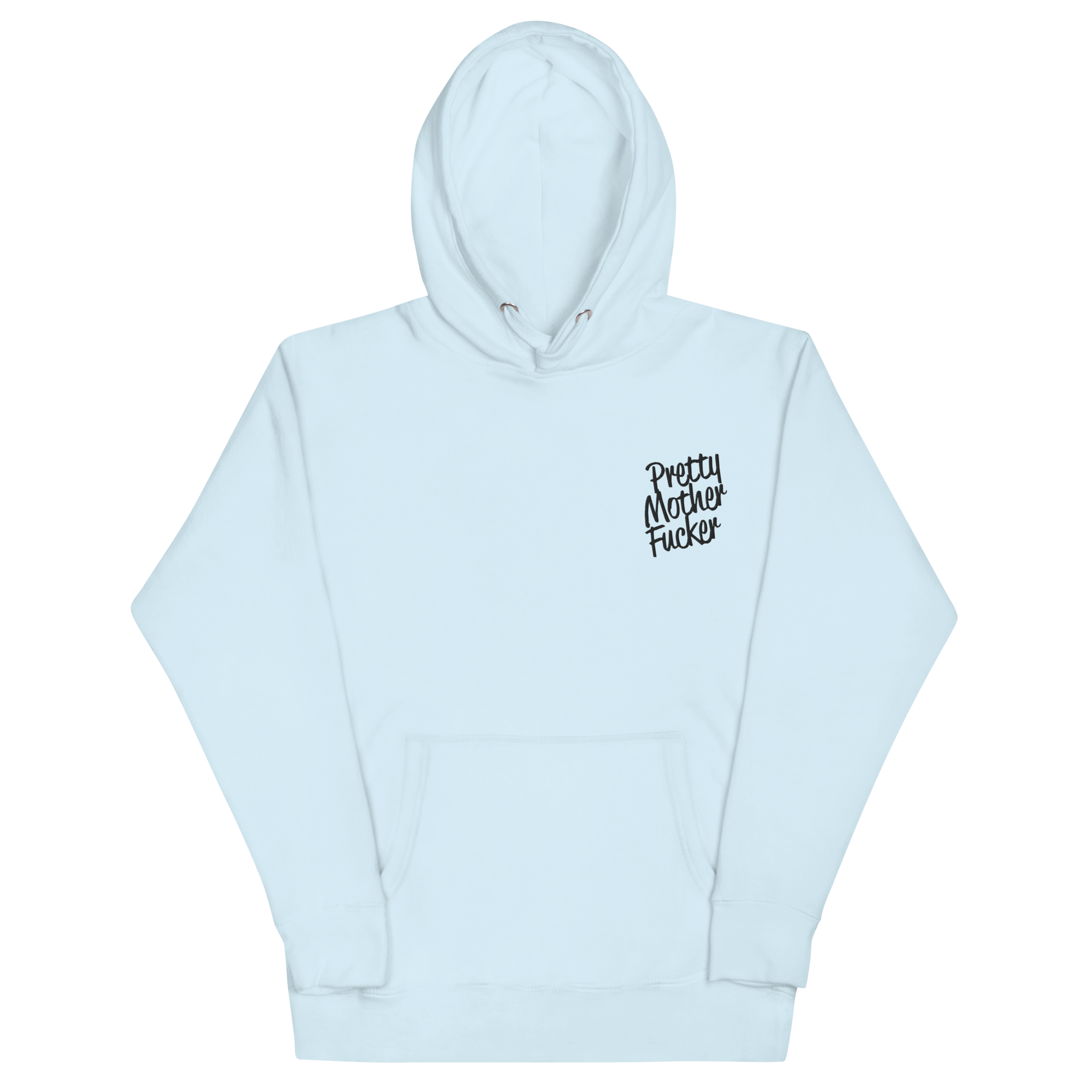 Pretty Mother Fucker Embroidered Hoodie Goth Cloth Co.
