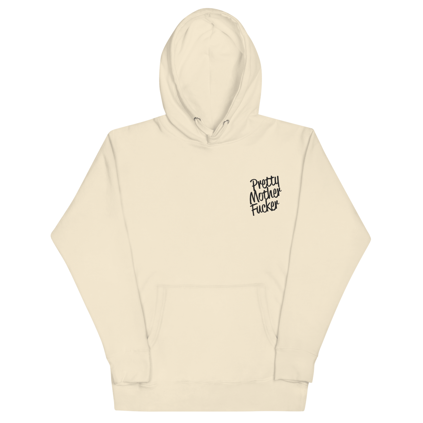 Pretty Mother Fucker Embroidered Hoodie Goth Cloth Co.