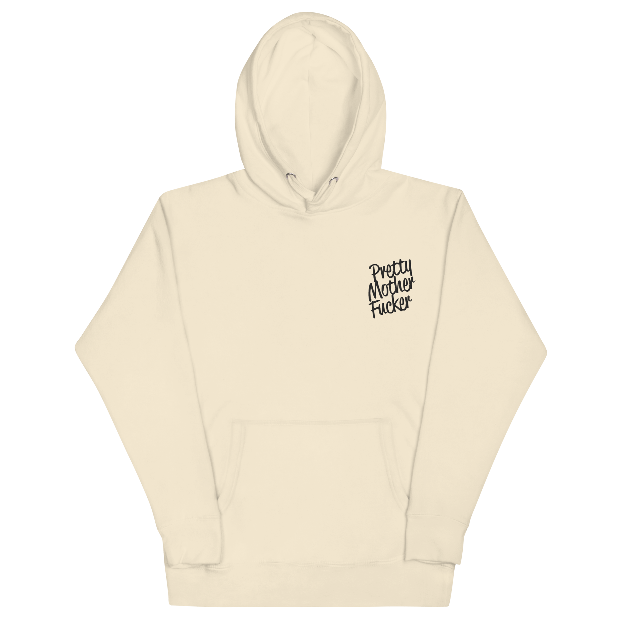 Pretty Mother Fucker Embroidered Hoodie Goth Cloth Co.