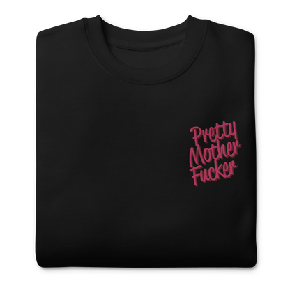 Pretty Mother Fucker Embroidered Unisex Sweatshirt Goth Cloth Co.