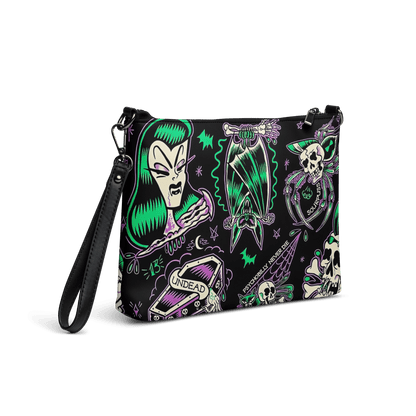 Psychobilly Blast Crossbody Bag Goth Cloth Co.