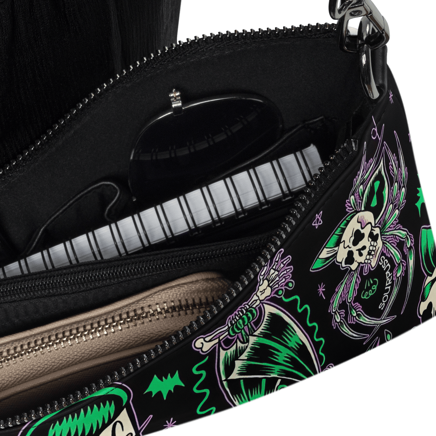 Psychobilly Blast Crossbody Bag Goth Cloth Co.