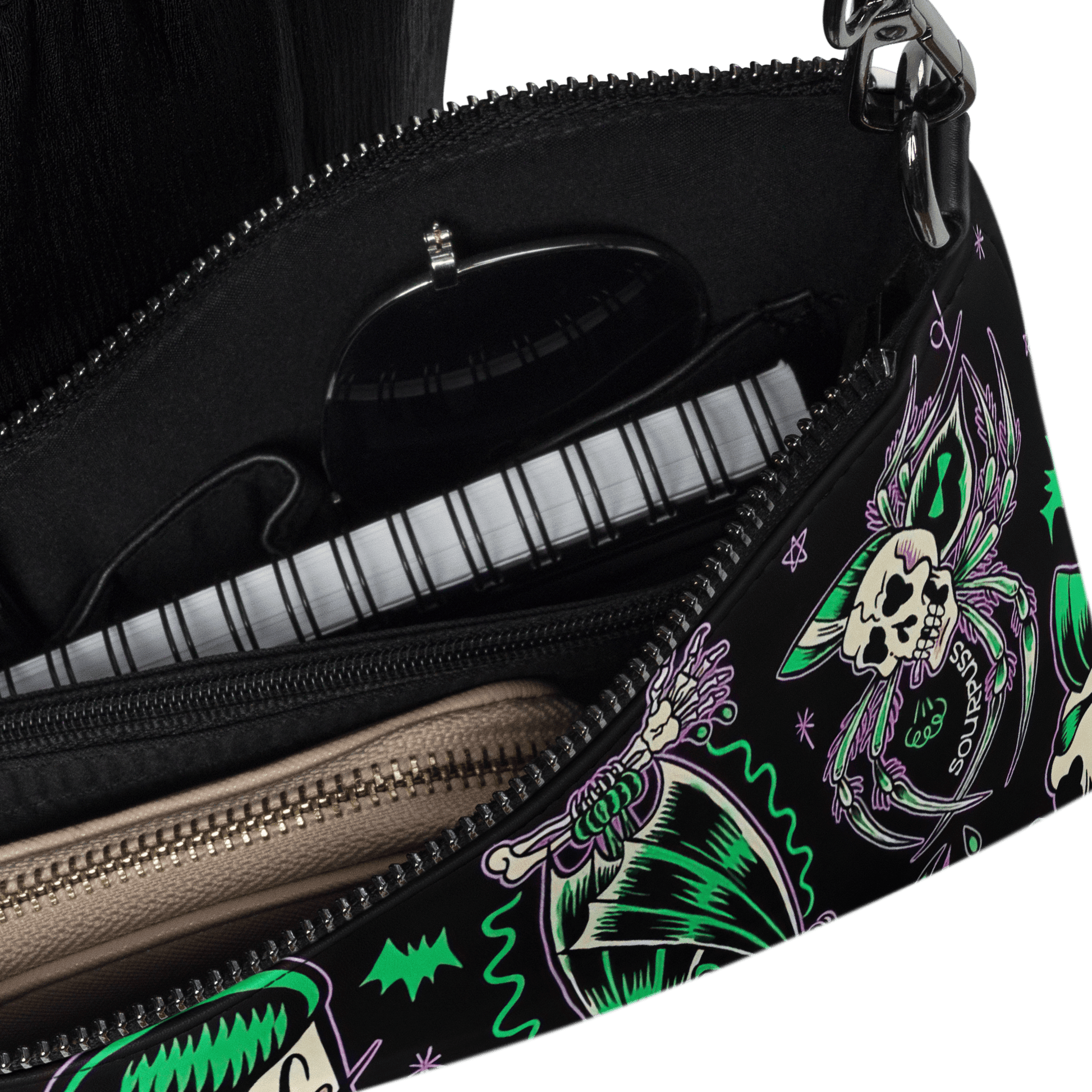 Psychobilly Blast Crossbody Bag Goth Cloth Co.