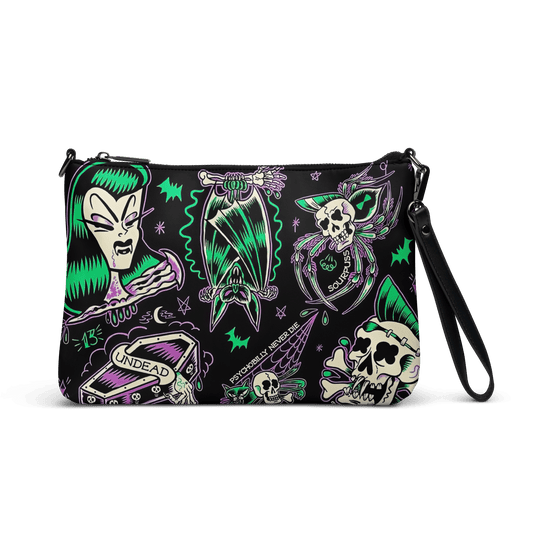 Psychobilly Blast Crossbody Bag Goth Cloth Co.