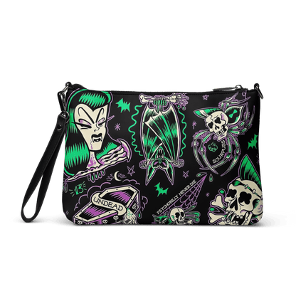 Psychobilly Blast Crossbody Bag Goth Cloth Co.