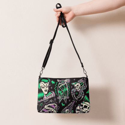 Psychobilly Blast Crossbody Bag Goth Cloth Co.
