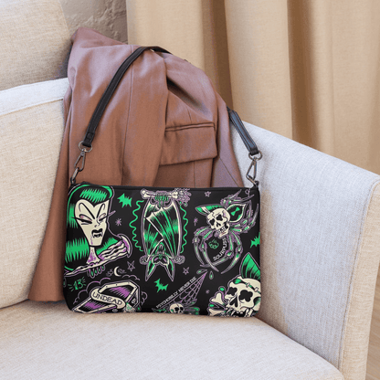 Psychobilly Blast Crossbody Bag Goth Cloth Co.