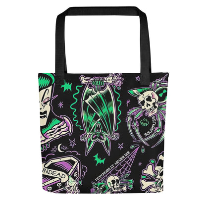 Psychobilly Blast Tote Bag Goth Cloth Co.