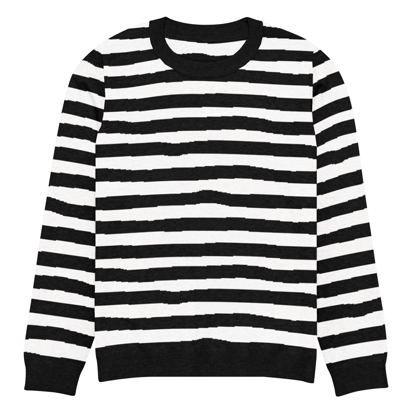 Pugsley Print Knit Crewneck Sweater Goth Cloth Co.