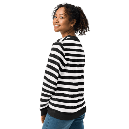 Pugsley Print Knit Crewneck Sweater Goth Cloth Co.