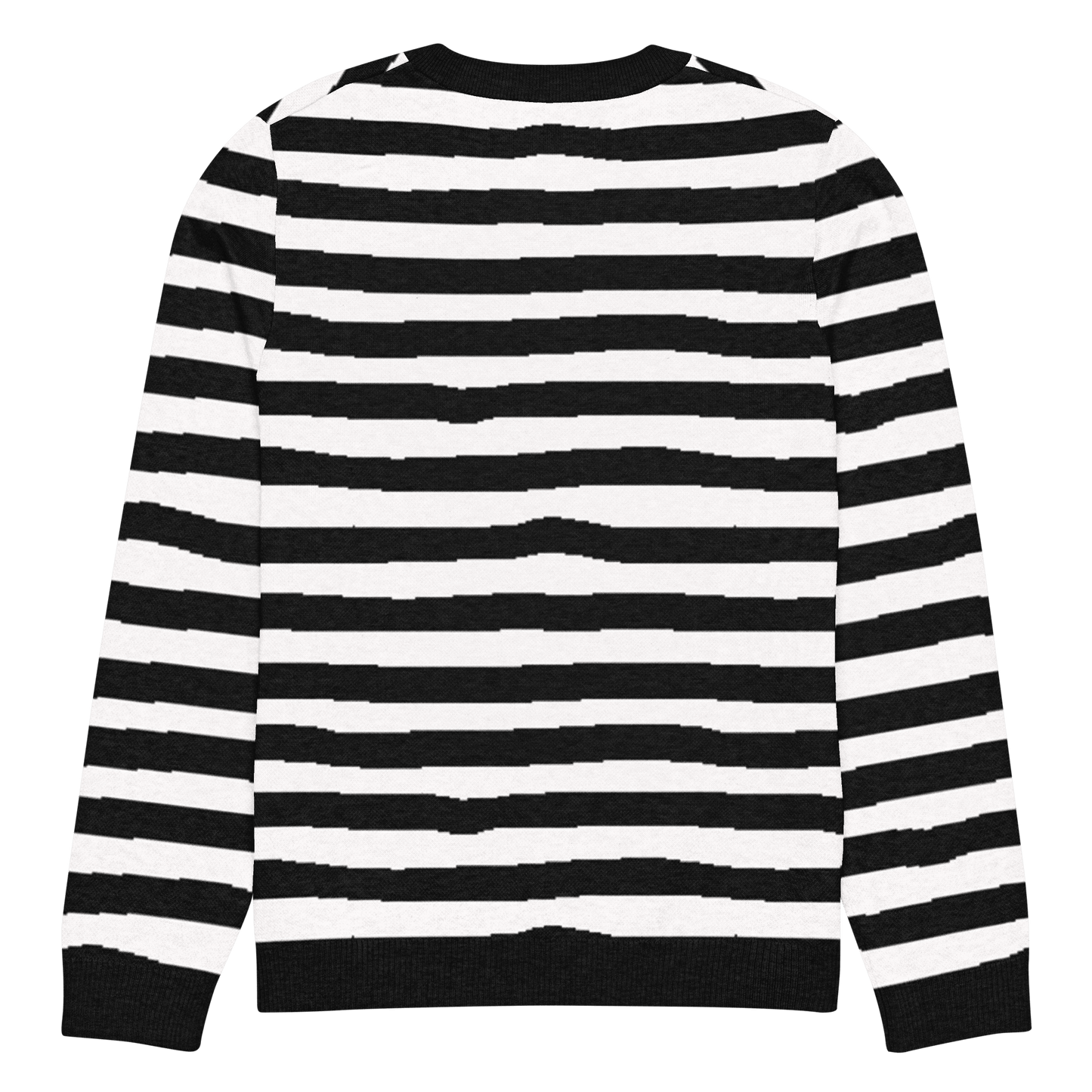 Pugsley Print Knit Crewneck Sweater Goth Cloth Co.