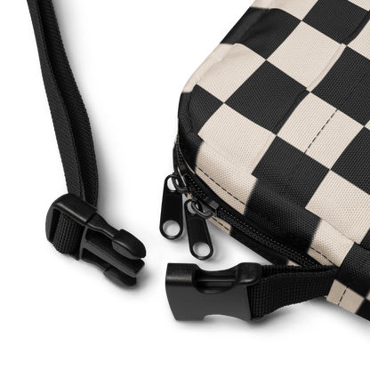 Retro Revival Checkerboard Crossbody Bag Goth Cloth Co.