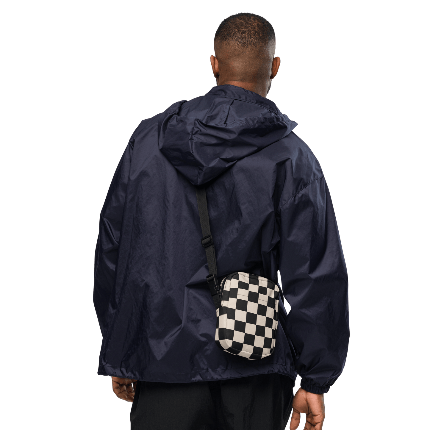 Retro Revival Checkerboard Crossbody Bag Goth Cloth Co.