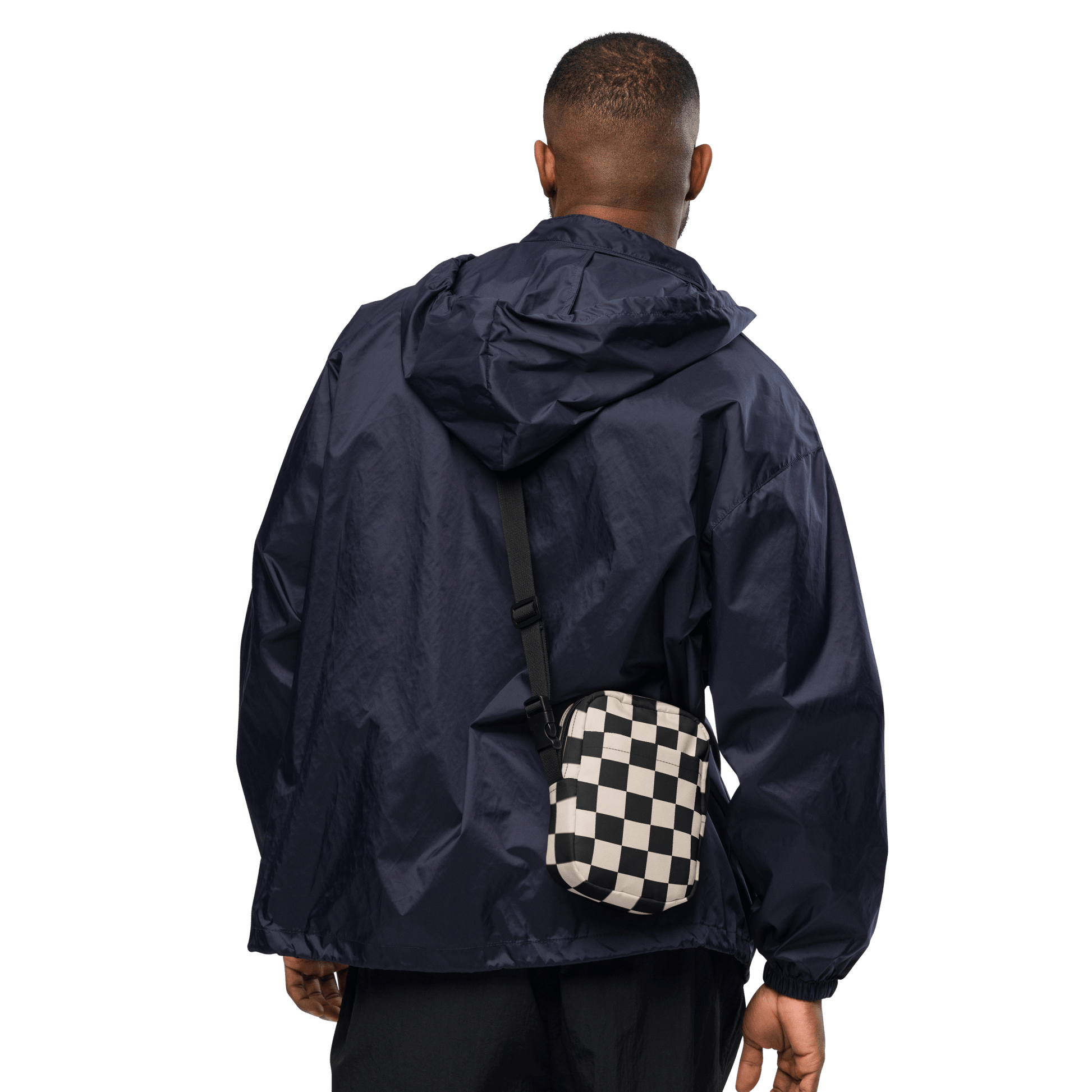 Retro Revival Checkerboard Crossbody Bag Goth Cloth Co.