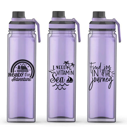 Reusable Water Bottle, motivational water bottle, Adventure Gift, Hiking Gift, Outdoor Lover Gift Ideas for Her Joyful Moose