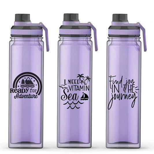 Reusable Water Bottle, motivational water bottle, Adventure Gift, Hiking Gift, Outdoor Lover Gift Ideas for Her Joyful Moose