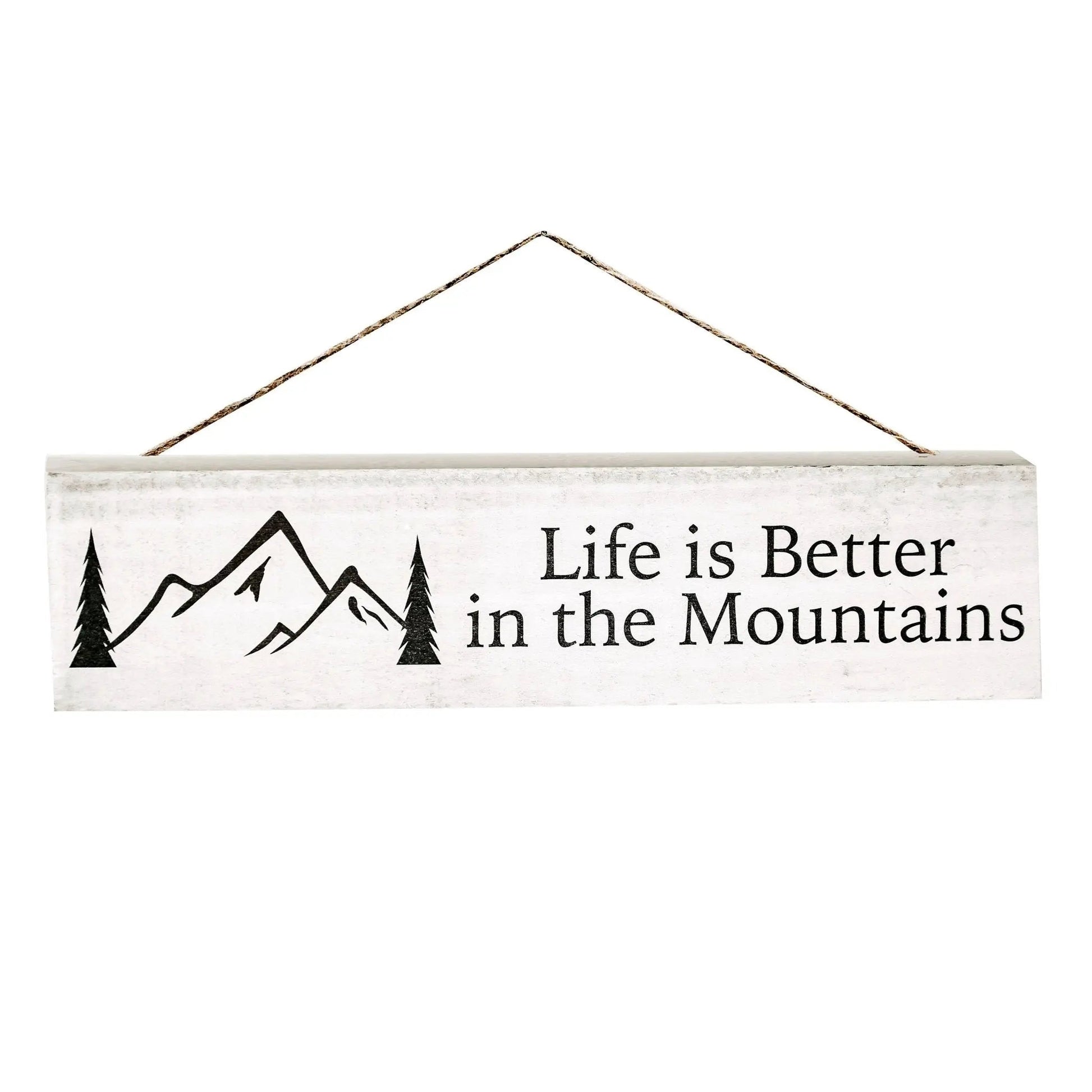 Rustic Barnwood Sign, Farmhouse Sign, Life is Better in the Mountains Wood Sign Joyful Moose