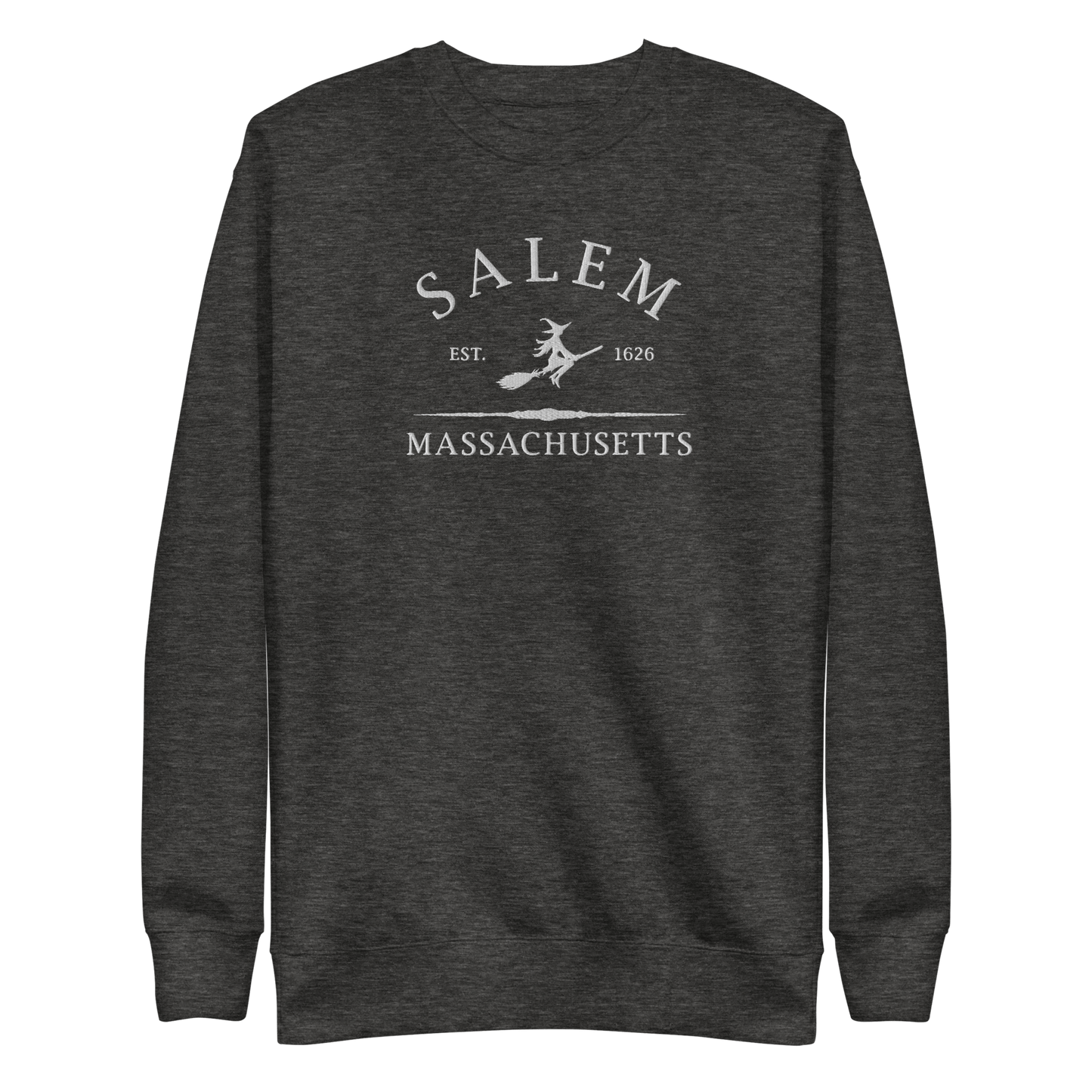 Salem Massachusetts Embroidered Sweatshirt Goth Cloth Co.