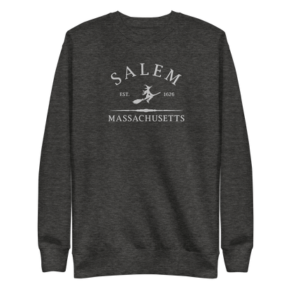 Salem Massachusetts Embroidered Sweatshirt Goth Cloth Co.
