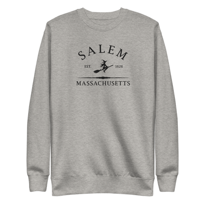 Salem Massachusetts Embroidered Sweatshirt Goth Cloth Co.