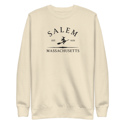 Salem Massachusetts Embroidered Sweatshirt Goth Cloth Co.