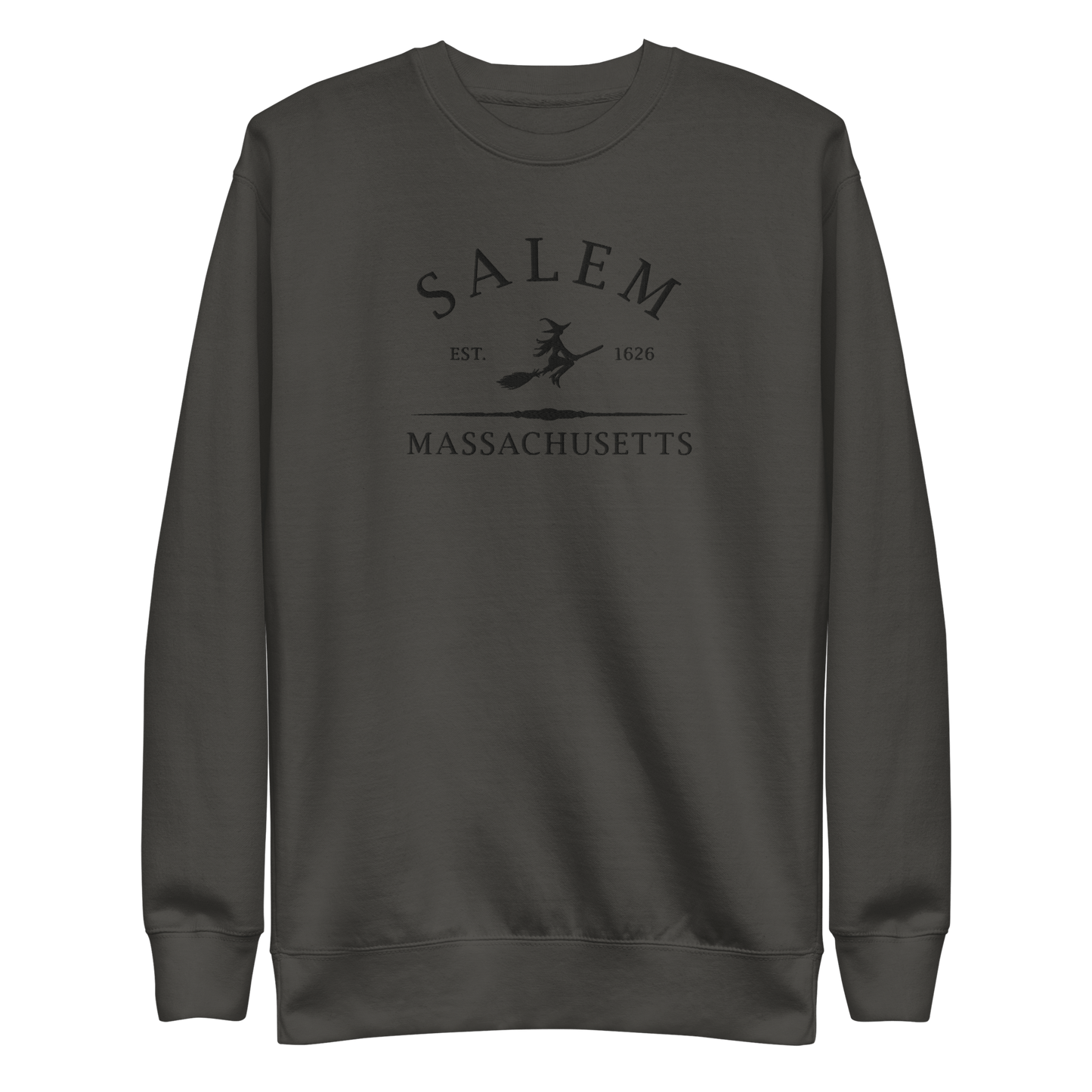 Salem Massachusetts Embroidered Sweatshirt Goth Cloth Co.