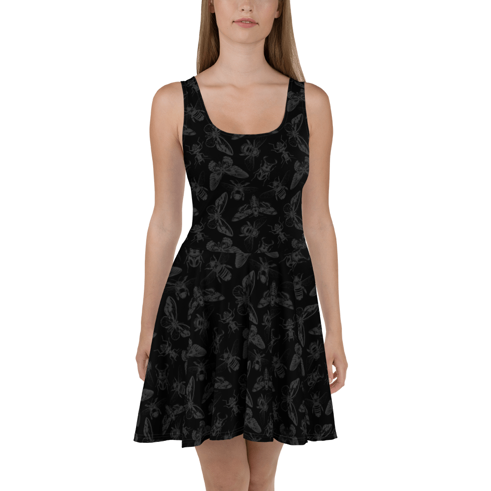 Shadow Swarm Skater Dress Goth Cloth Co.