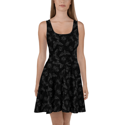 Shadow Swarm Skater Dress Goth Cloth Co.