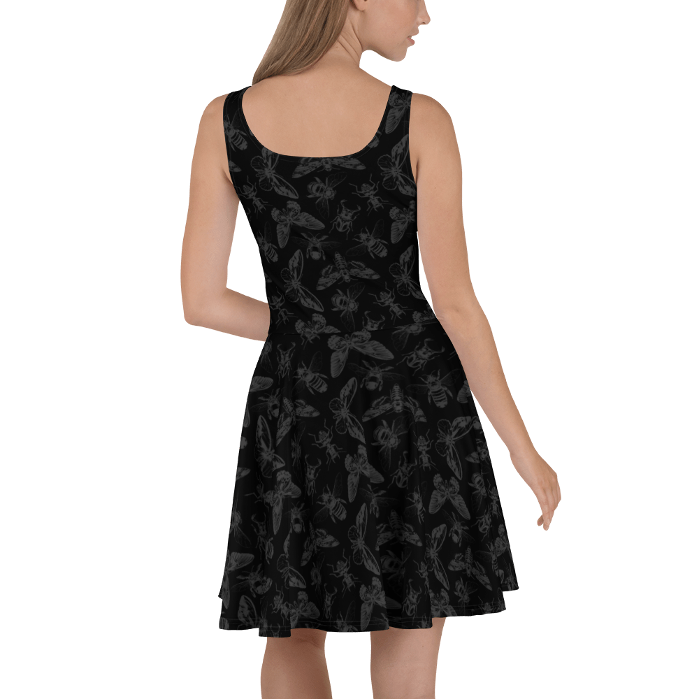 Shadow Swarm Skater Dress Goth Cloth Co.