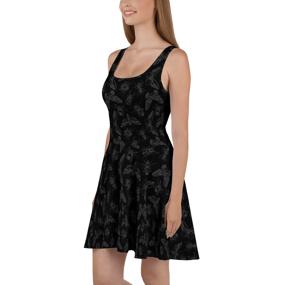 Shadow Swarm Skater Dress Goth Cloth Co.