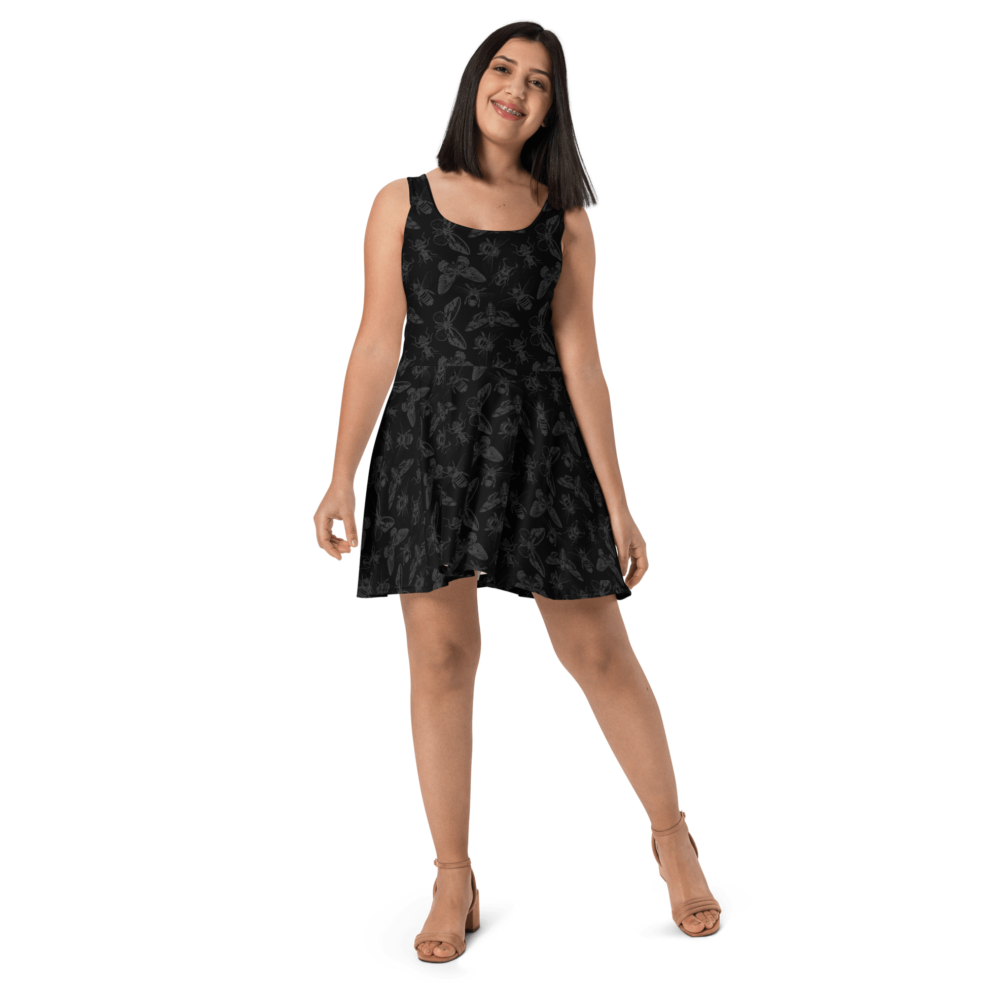 Shadow Swarm Skater Dress Goth Cloth Co.