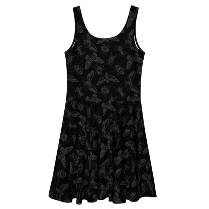 Shadow Swarm Skater Dress Goth Cloth Co.