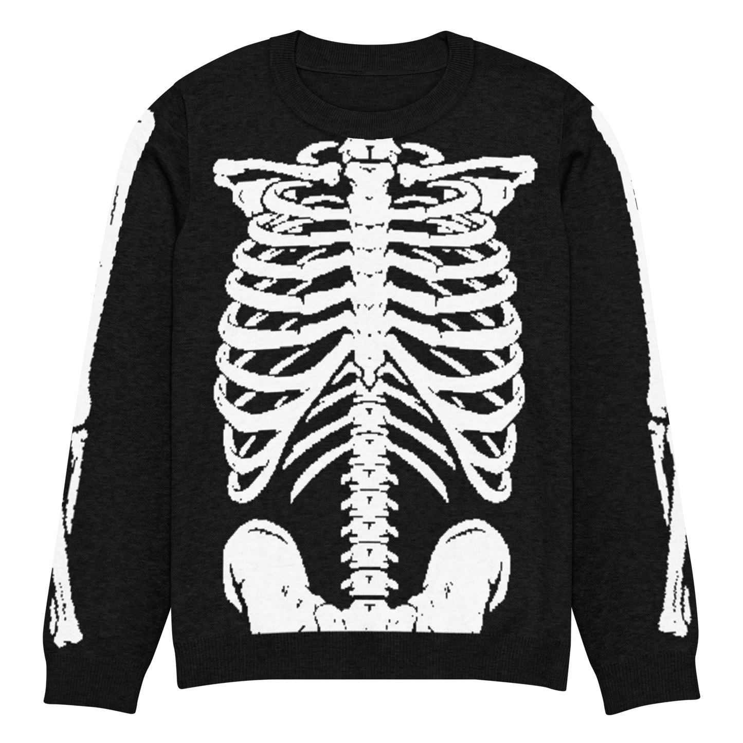 Skeleton Squad Knit Crew Neck Sweater Goth Cloth Co.